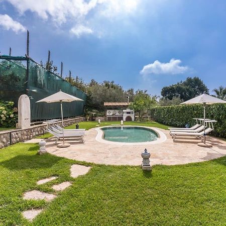 Villa Mimosa Rustic Elegance Views & Pool Масса-Лубренсе Екстер'єр фото