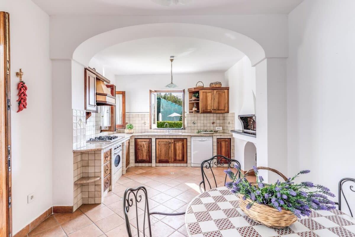 Villa Mimosa Rustic Elegance Views & Pool Масса-Лубренсе Екстер'єр фото