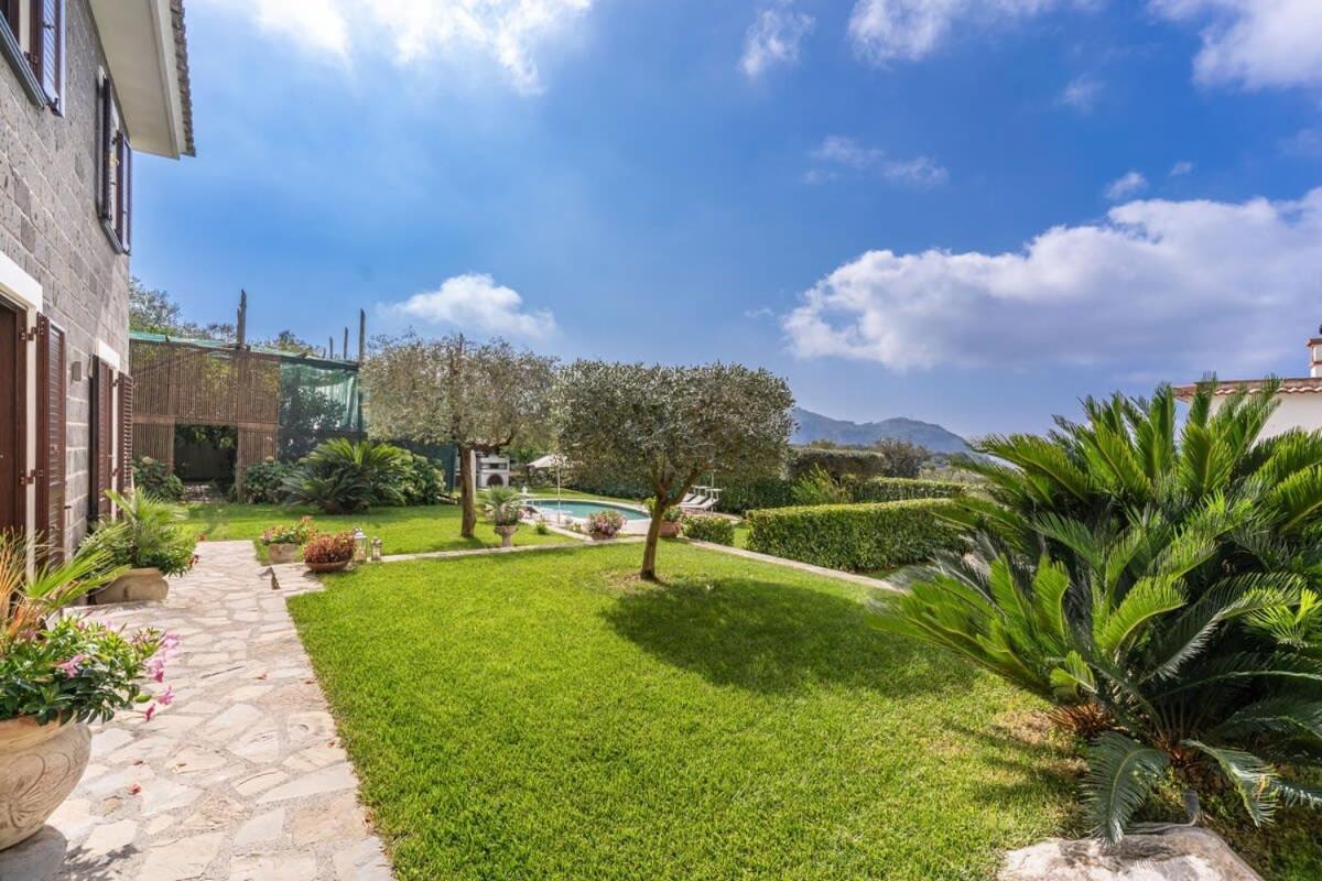 Villa Mimosa Rustic Elegance Views & Pool Масса-Лубренсе Екстер'єр фото